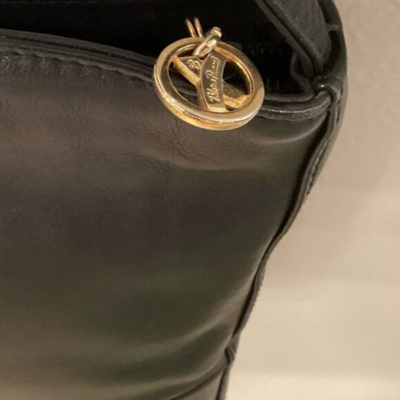 Paloma Picasso Vintage Black Shoulder Bag Pocketbook Purse Preloved - Picture 4 of 7